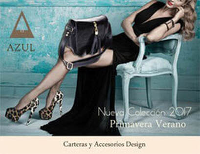 Azul venta por catalogo de bolsos carteras y accesorios para dama y caballero en estados unidos Argentina